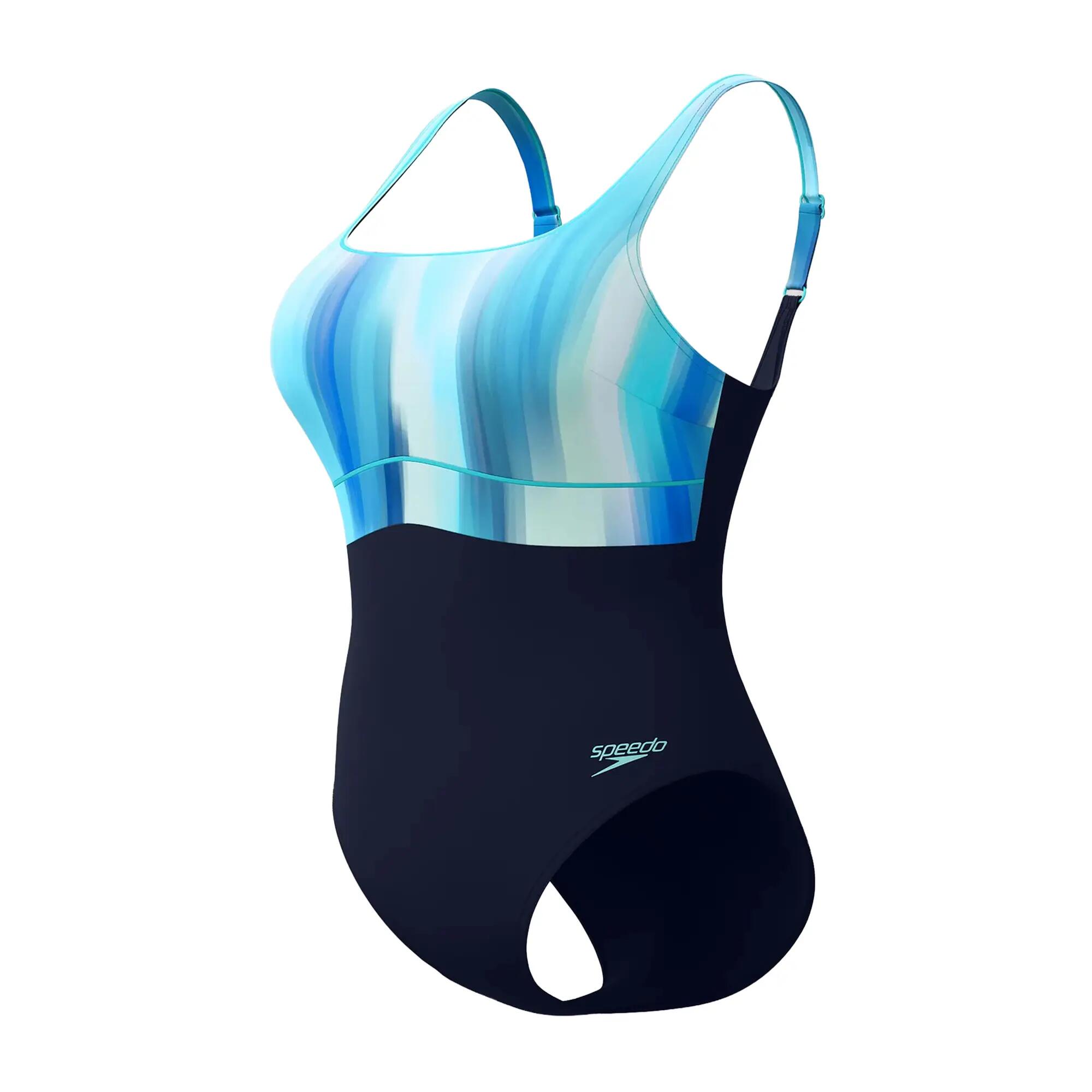 Costume Da Bagno Intero Donna Speedo Eclipse Blu Navy 4/5