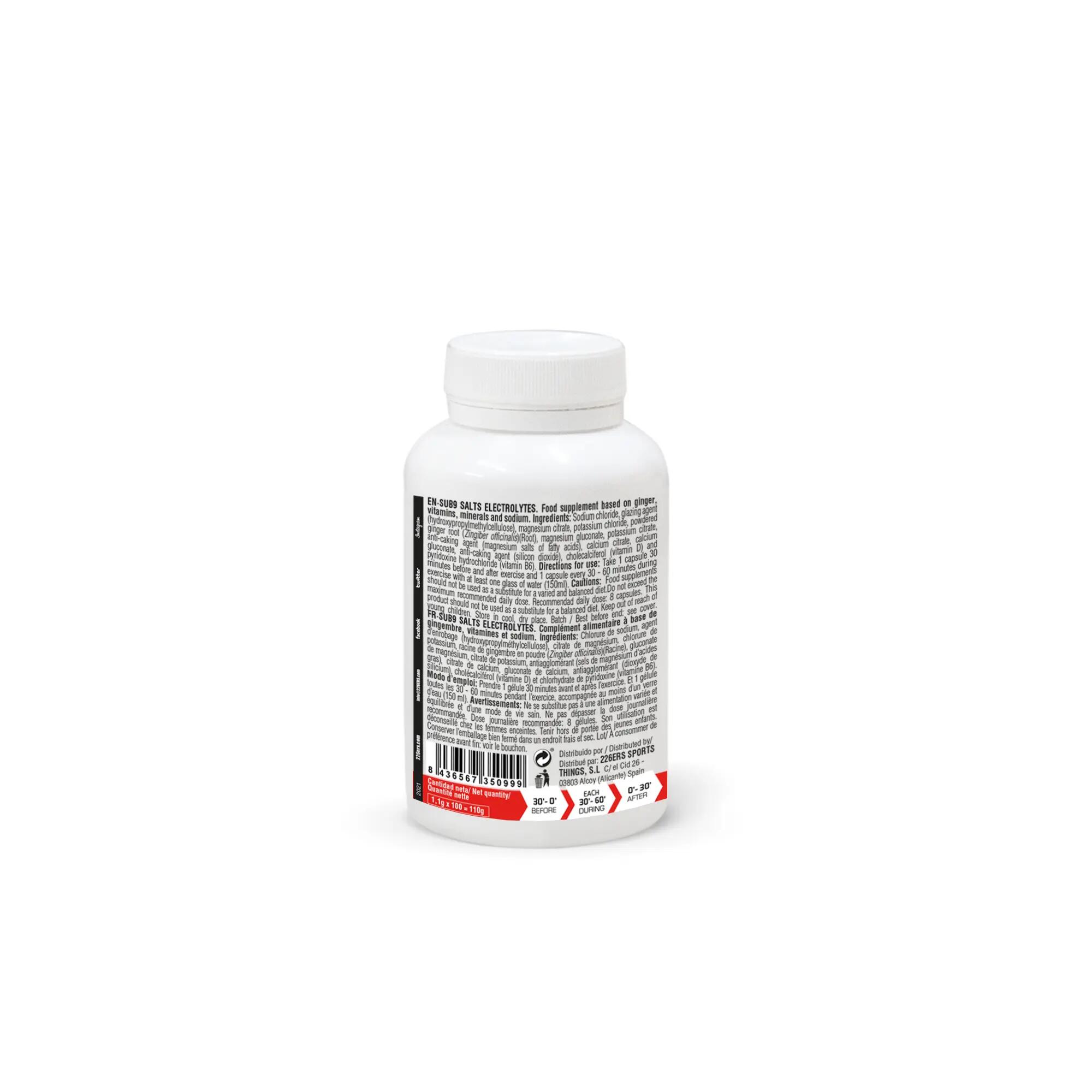 SUB9 SALTS ELECTROLYTES 100caps 2/4