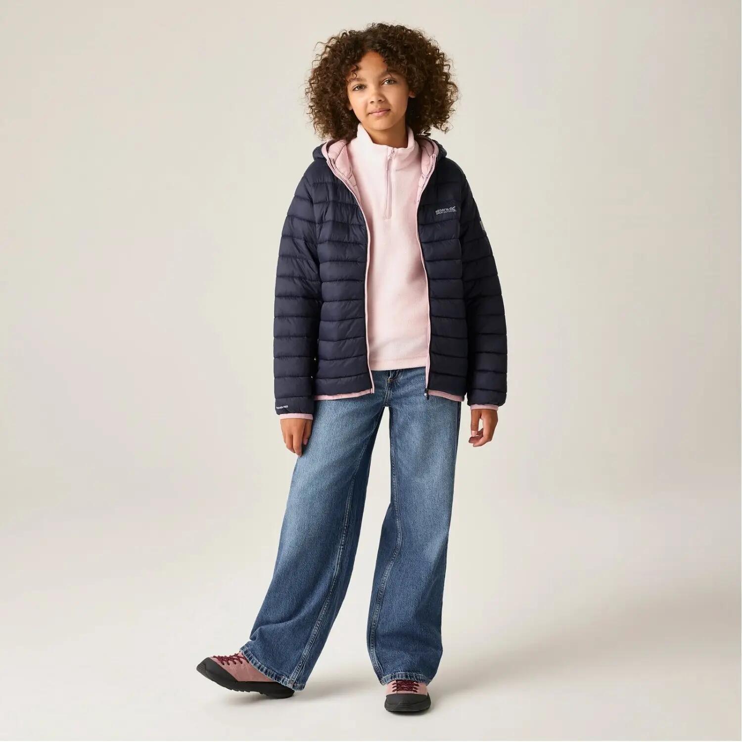 Regatta Marizion Baffle-Jacke mit Kapuze für Kinder 3/7