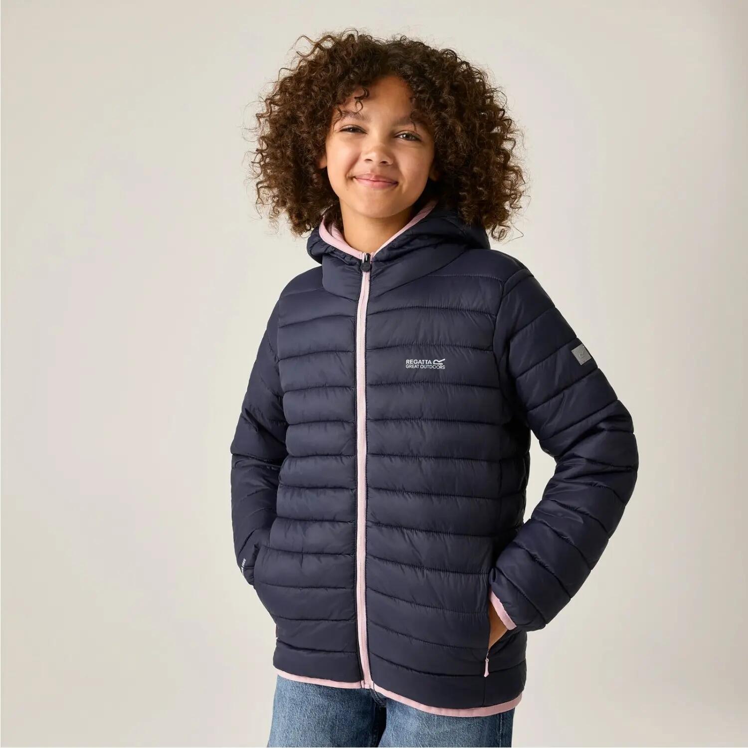 Regatta Marizion Baffle-Jacke mit Kapuze für Kinder 2/7