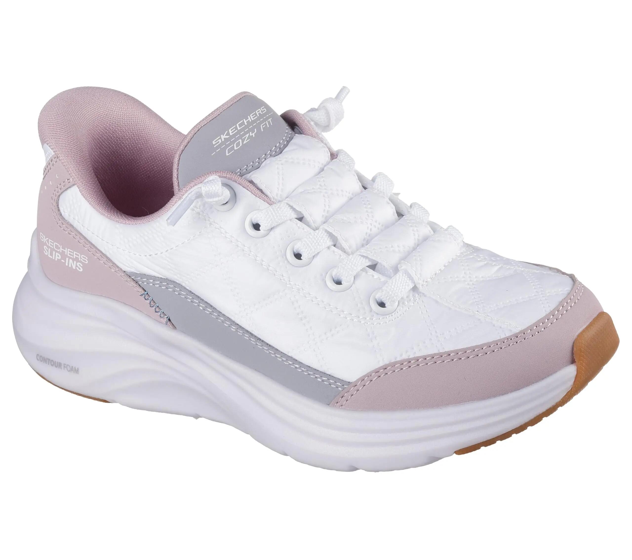 Zapatillas Skechers Niña Slip-ins: Contour Foam - Cozy Fit Blanco 6/7