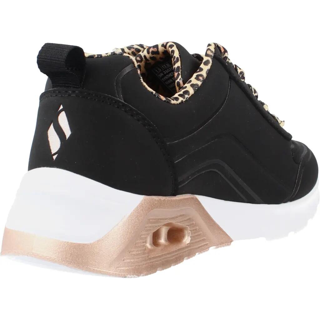Girl Trainers Skechers Uno Lite 2.0 Leopard Stride 3/5