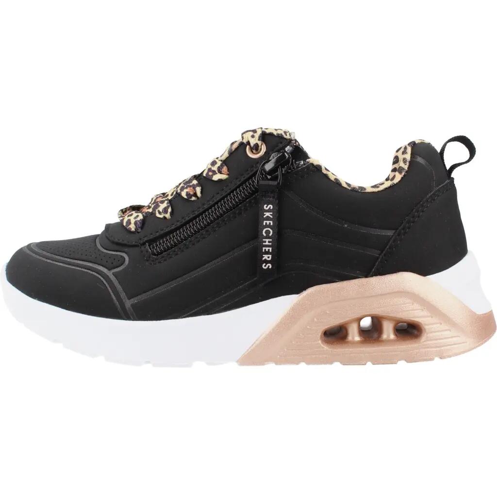 Meisjes sneakers Skechers Uno Lite 2.0 Leopard Stride 2/5