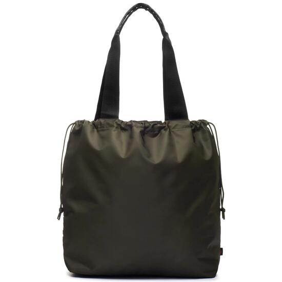 Borsa da donna da donna in poliestere verde da lifestyle