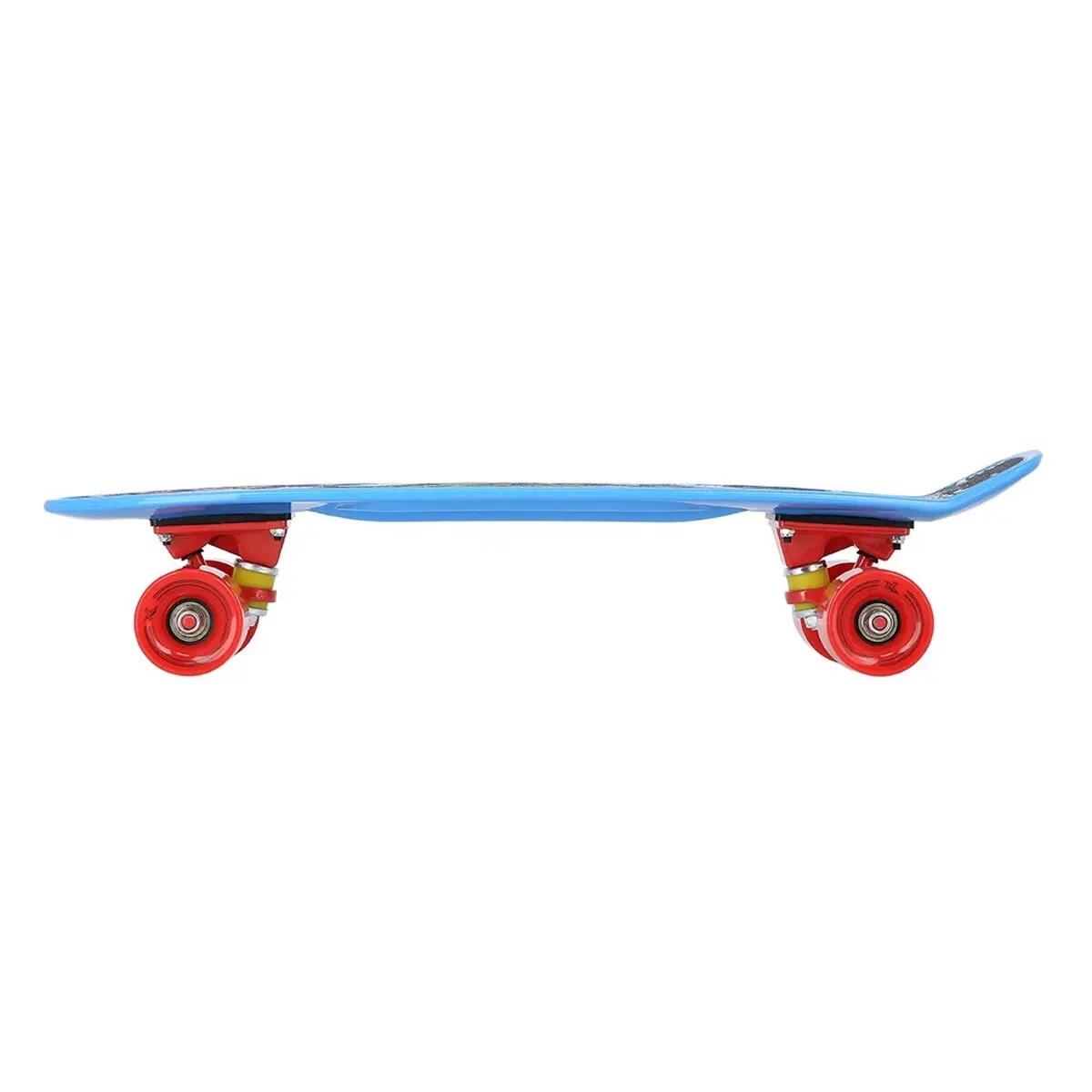 Skateboard Motif/style Dragon CRUDE (Bleu) 4/7