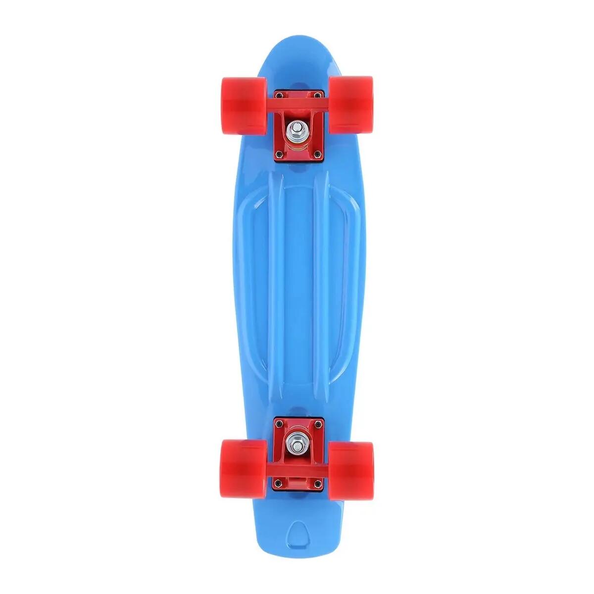 Skateboard Motif/style Dragon CRUDE (Bleu) 2/7