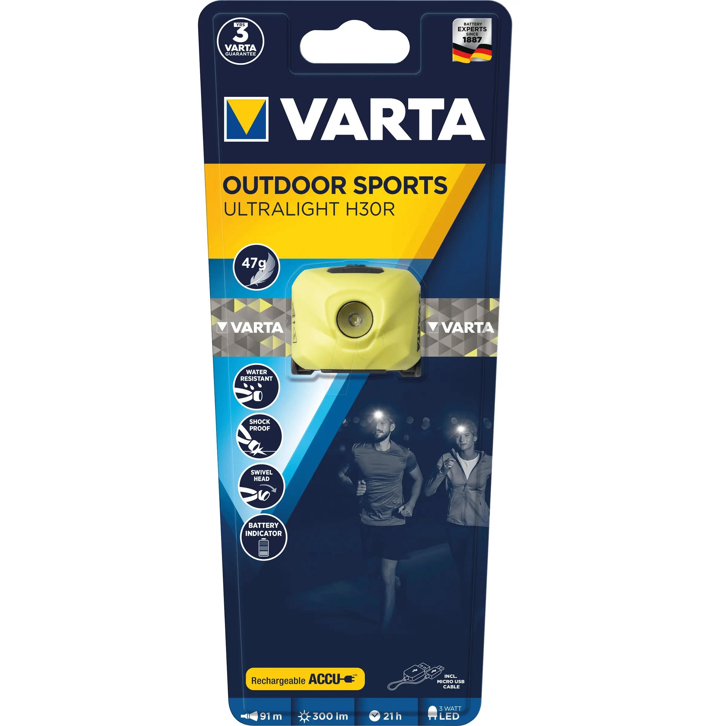 Lanterne LED pour la Tête Varta 18631201401 4/5
