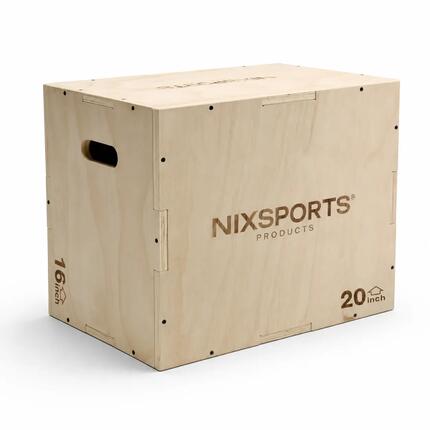 Caisse pliométrique en bois trois hauteurs