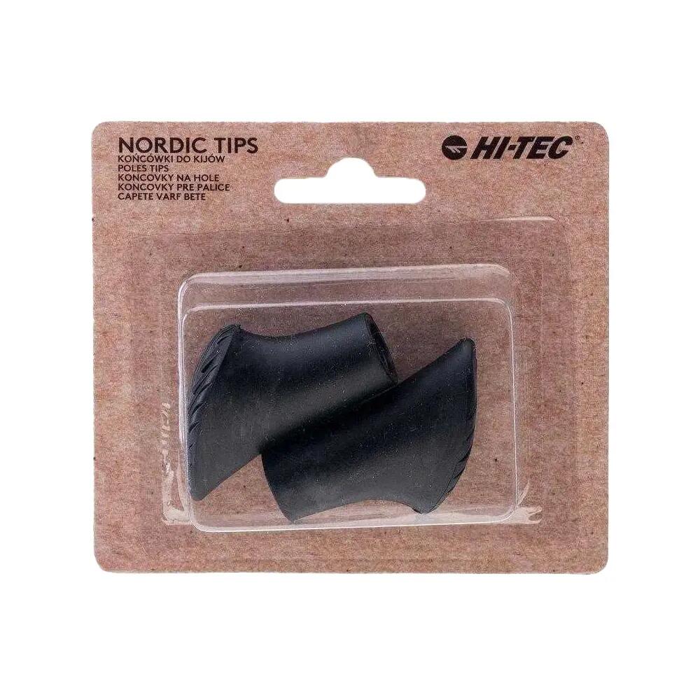 Embouts Pour Bâtons De Randonnée NORDIC (Noir) 2/2
