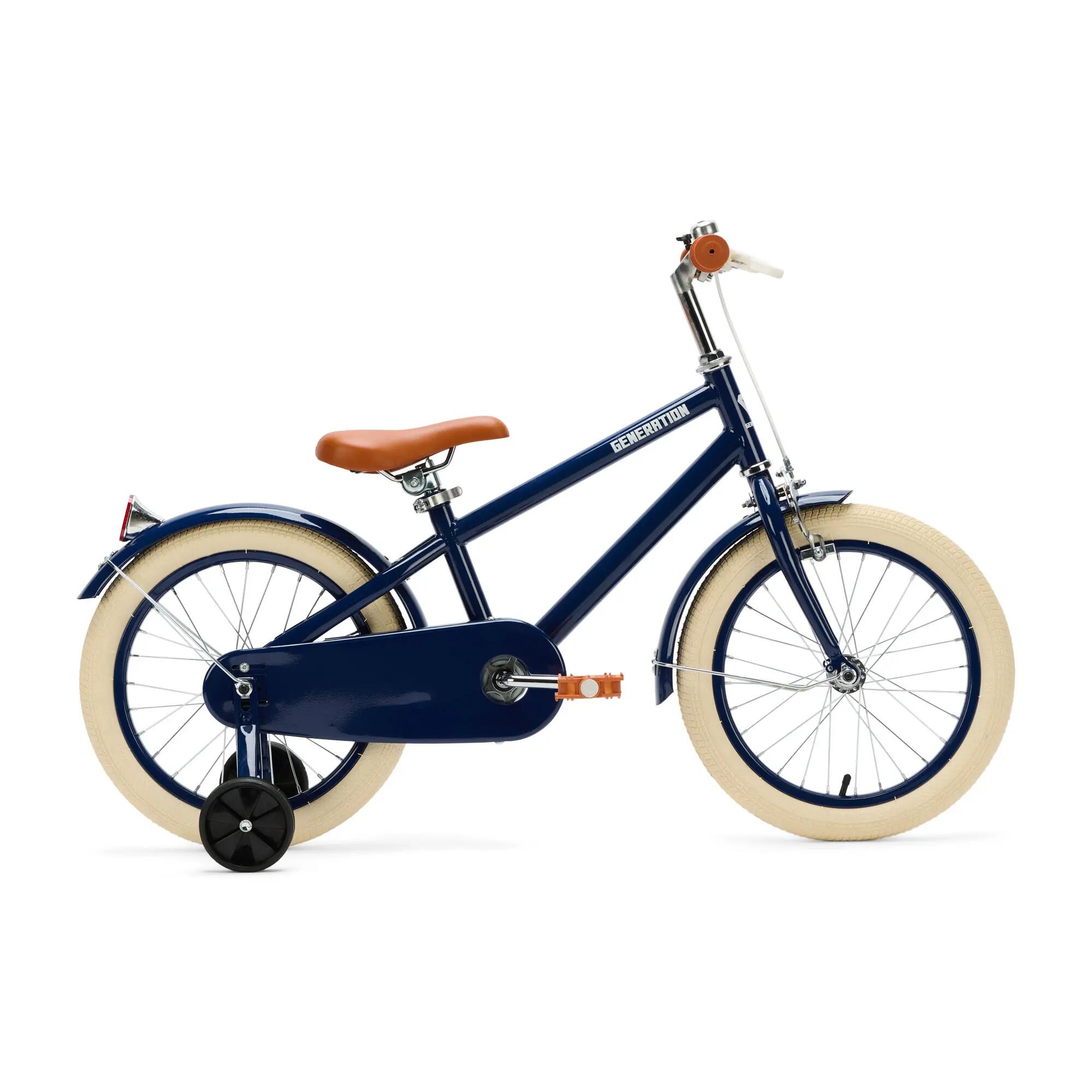 Generation Retro 16 pollici – Bicicletta per bambini blu scuro 1/4
