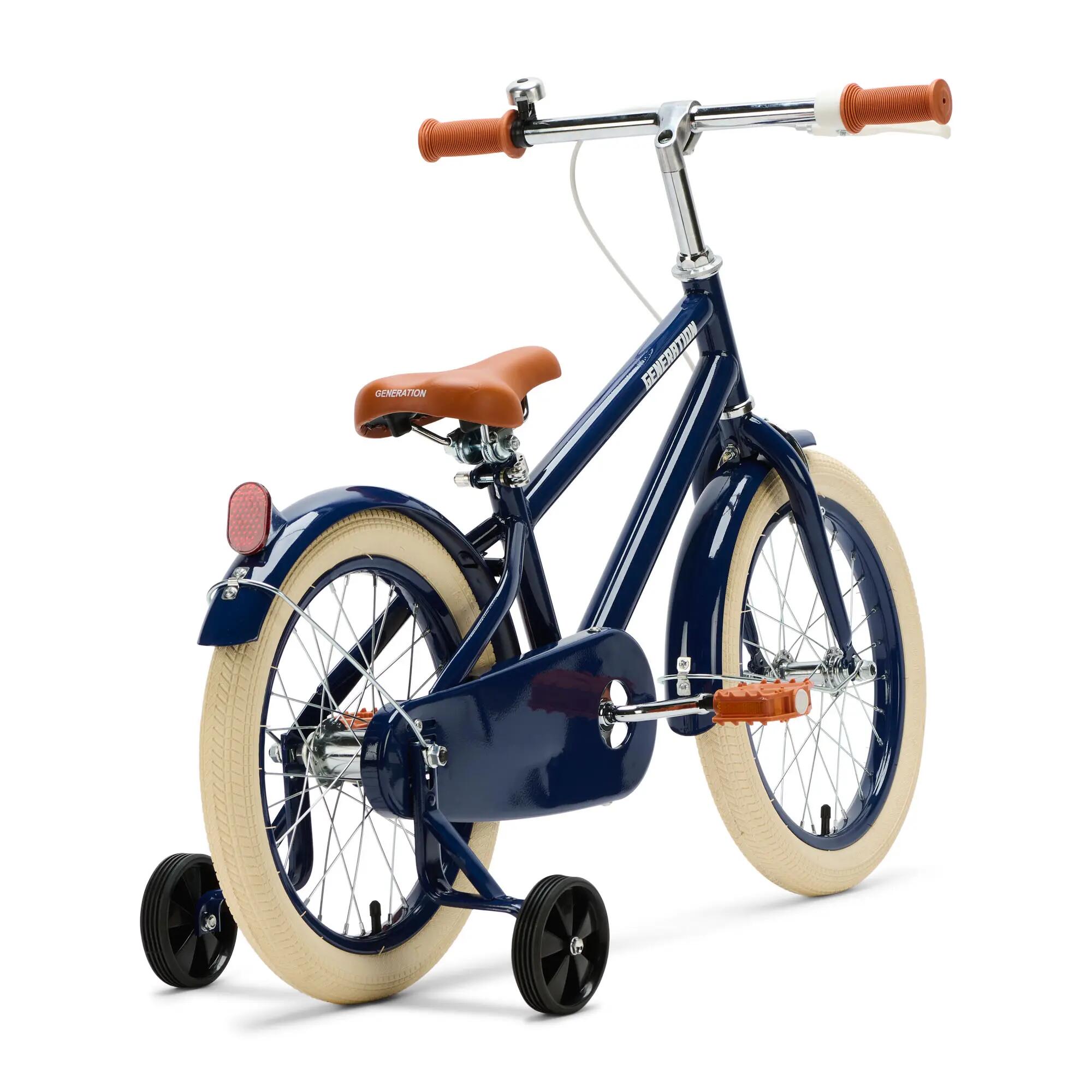 Generation Retro 16 pollici – Bicicletta per bambini blu scuro 3/4