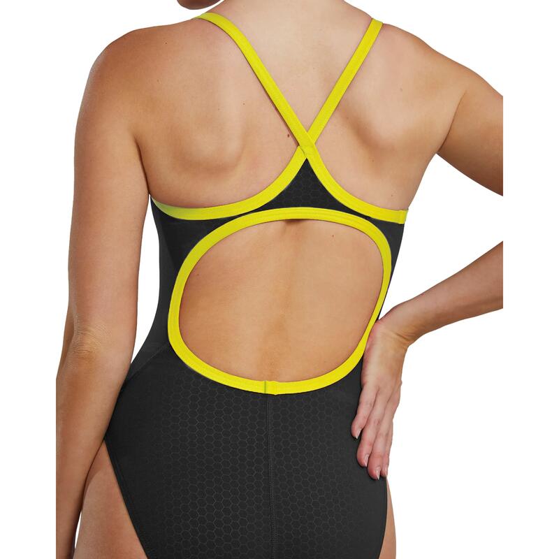 Durafast Elite® Diamondfit Kadın Yüzücü Mayo - Hexa