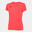 Maillot Manches Courtes Fitness Enfants Joma Combi Woman Corail Fluo