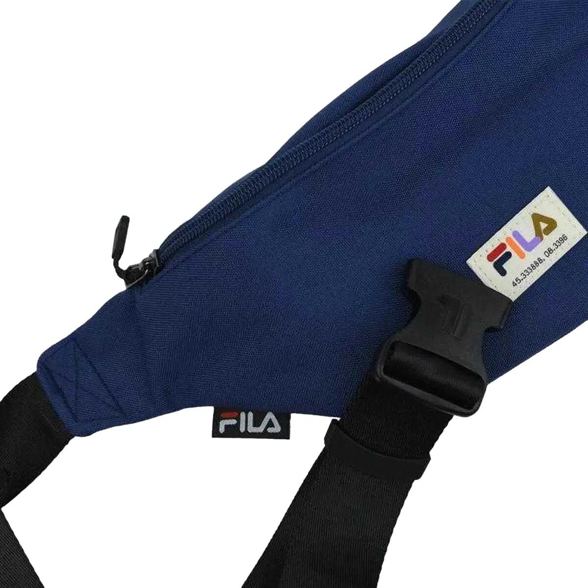 Sac Banane Motif/style Badge BALTIMORA (Bleu Marine) Taille unique 3/3