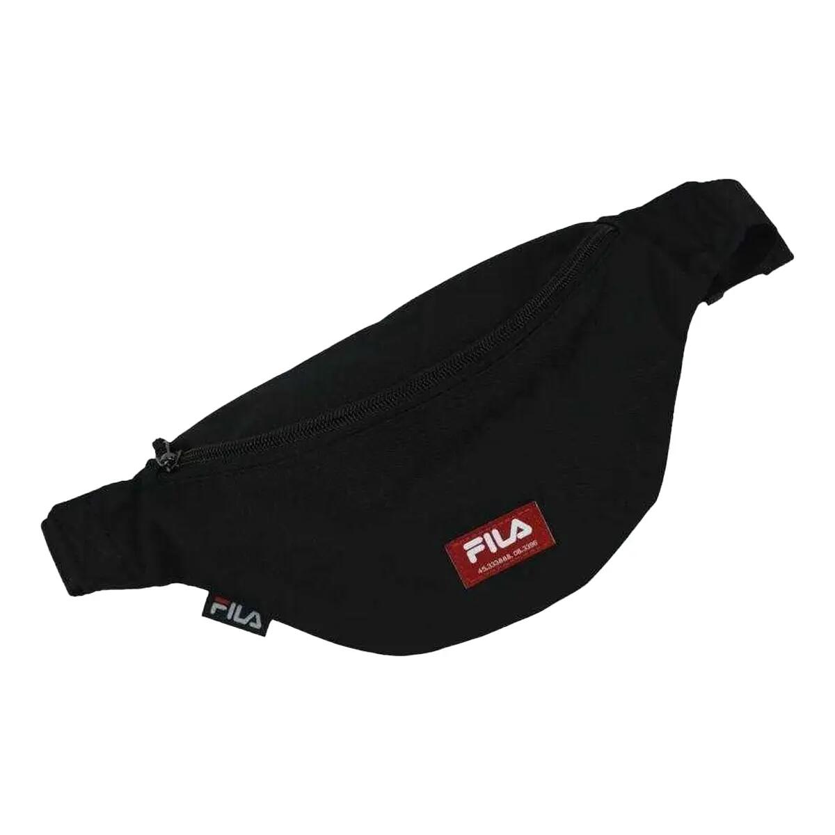Sac Banane Motif/style Badge BALTIMORA (Noir) Taille unique 2/3