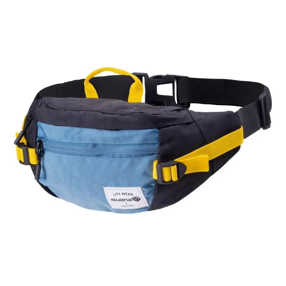 Sac Banane GOMEISA (Bleu / Noir / Jaune) Taille unique 3/4