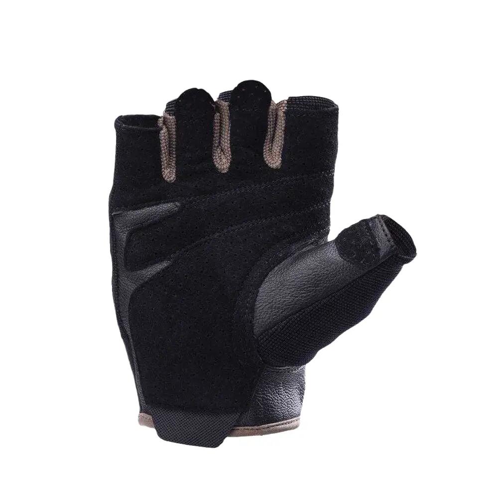 Adulto Unisex Pelle Guanti Senza Dita Magnum Concept Nero 2/5