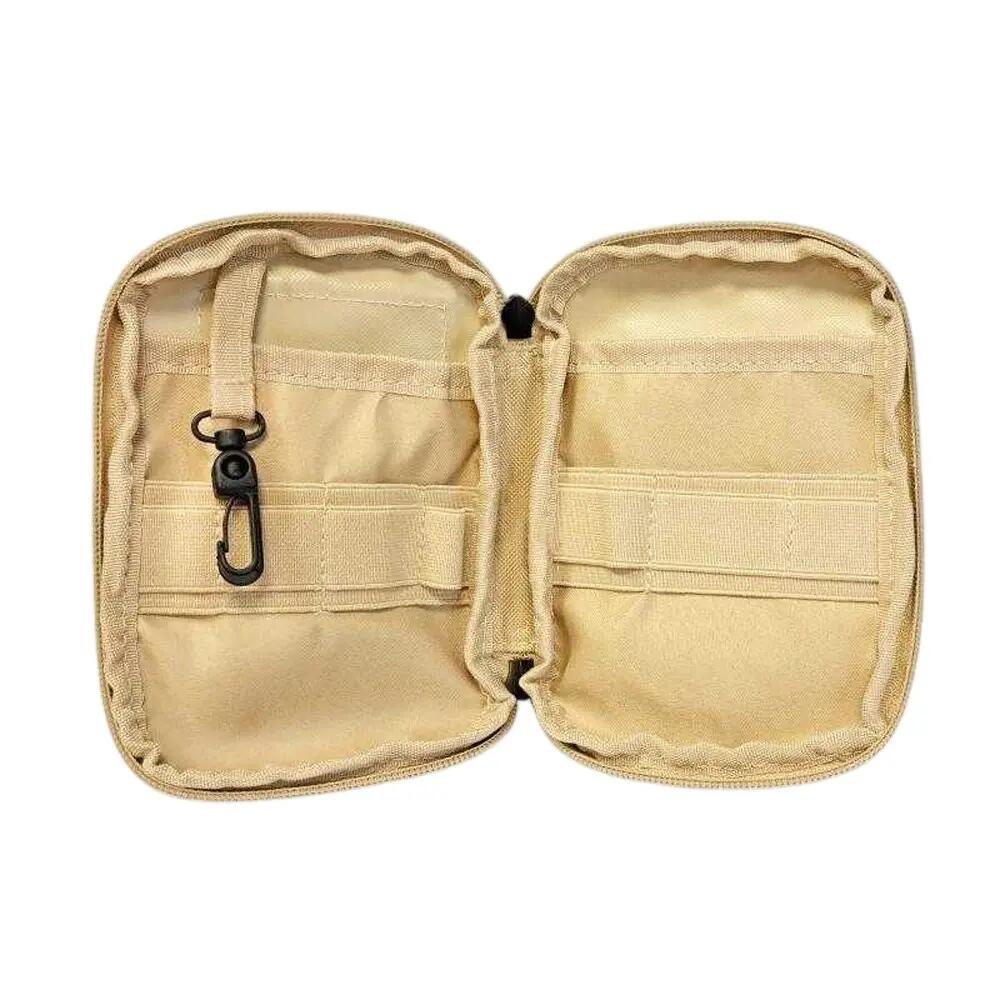 Bolsa de herramientas Molle Beige, Verde 3/4