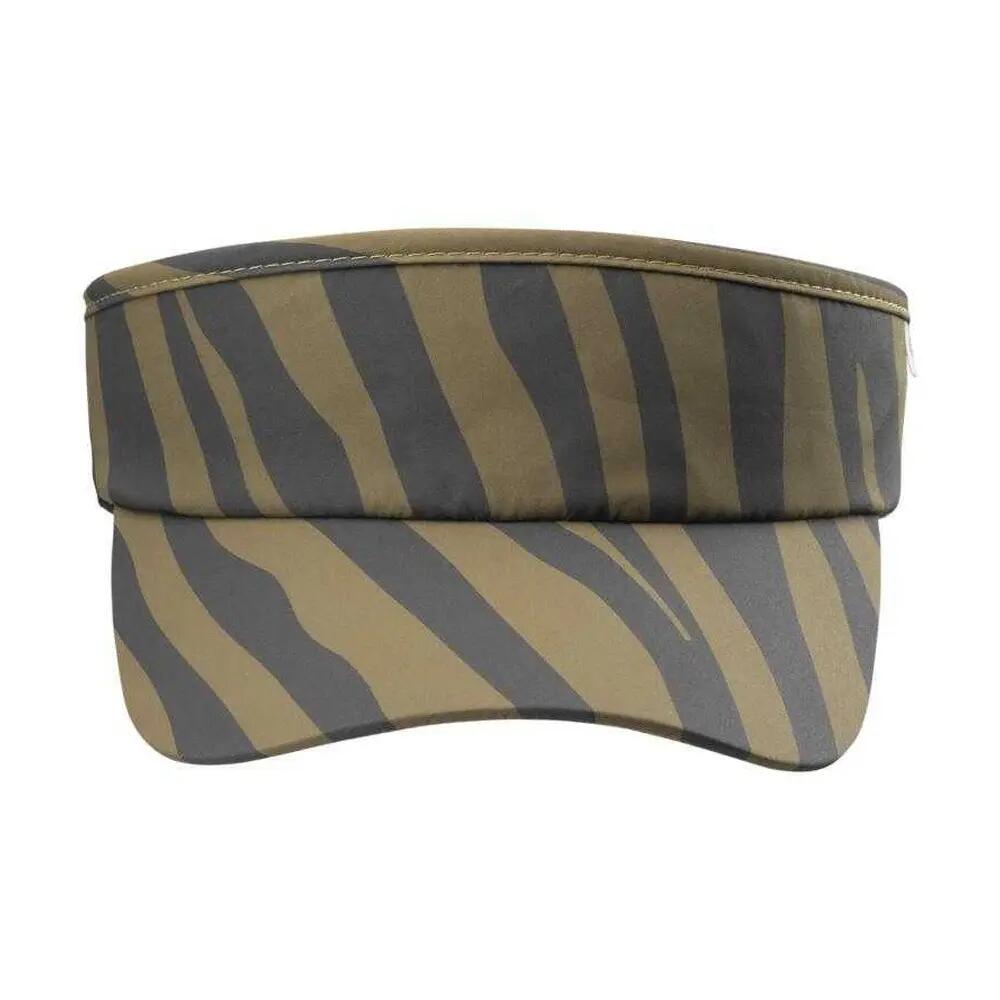 Visière Motif/style À Rayures DIANA Femme (Vert / Noir) 4/4