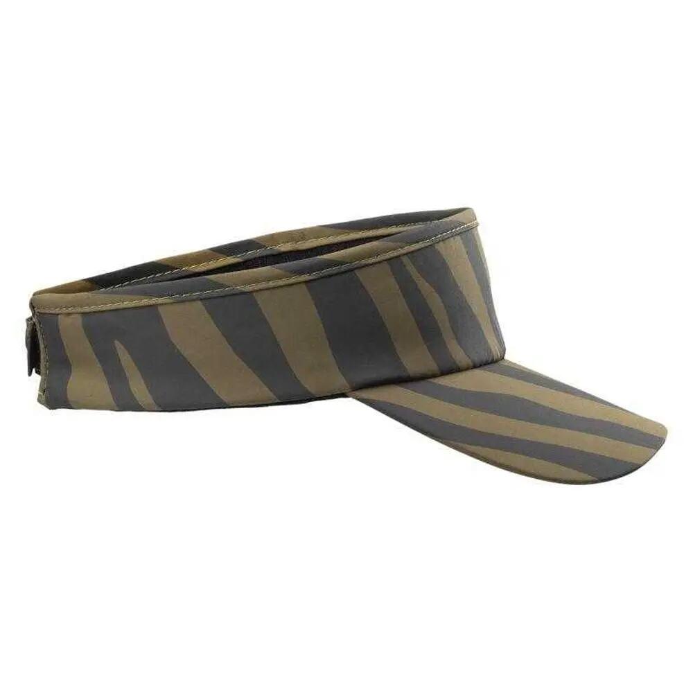 Visière Motif/style À Rayures DIANA Femme (Vert / Noir) 3/4