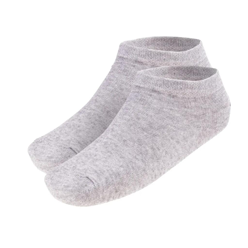 Childrens/Kids Sorine NoShow Socks (Pack of 3) (Grey Melange)
