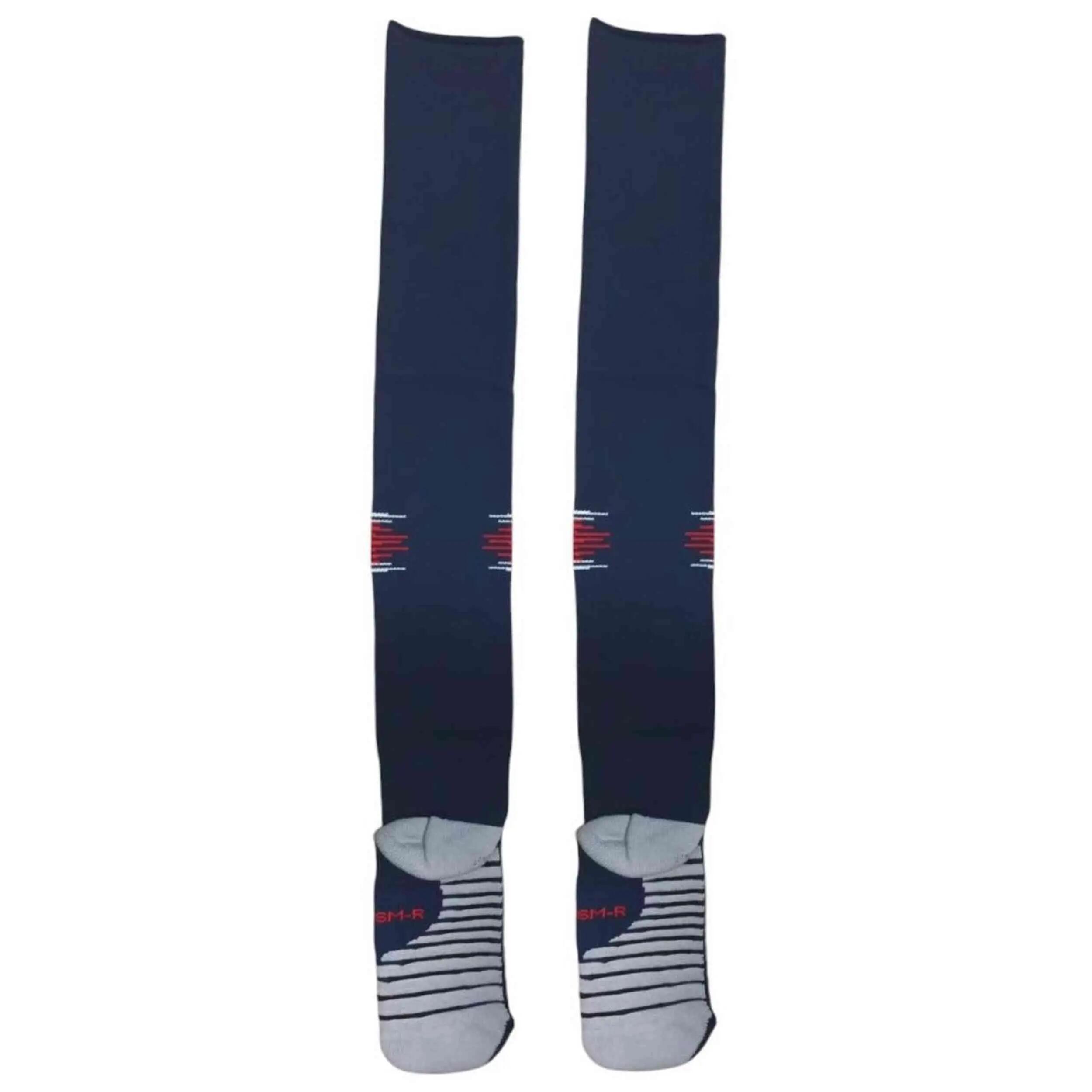 Meias de futebol Nike modelo PSK168-410 para unissex 2/3