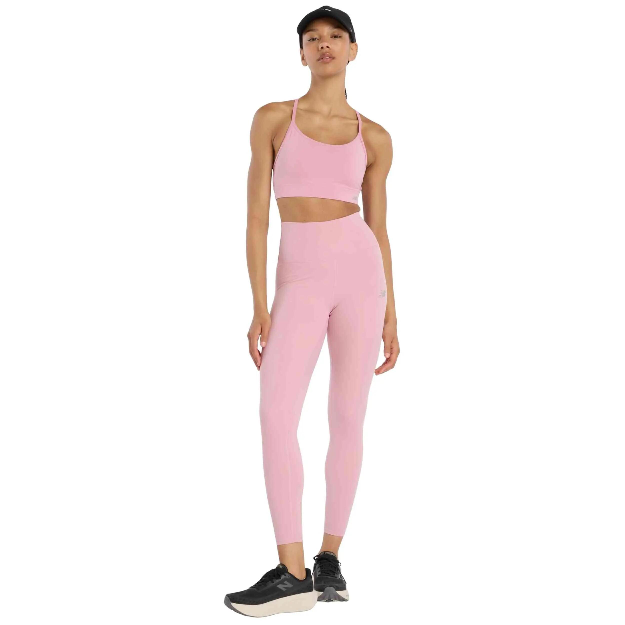 Leggings New balance modelo Malla larga New Balance Harmony High R para mulheres 3/5