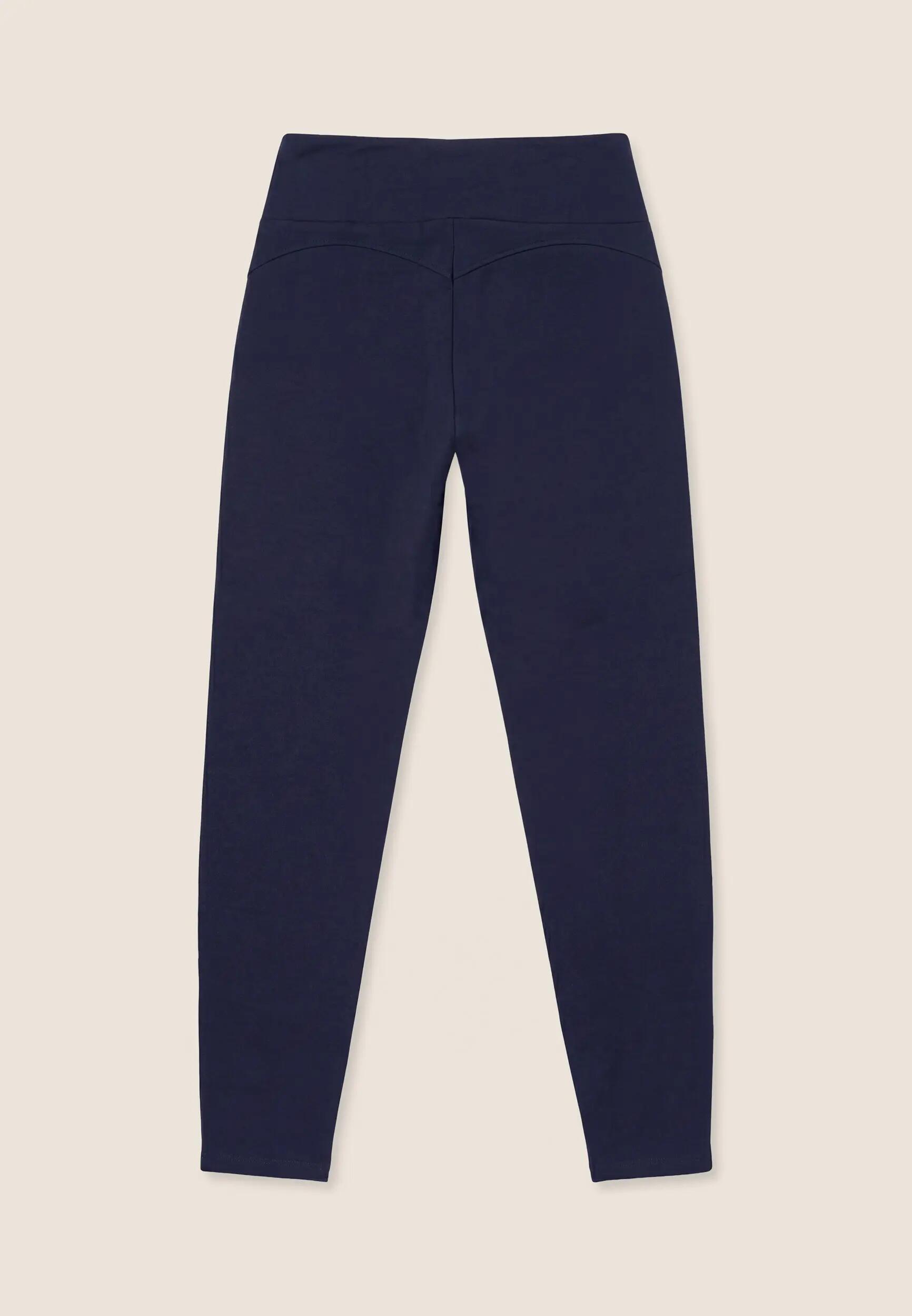 Leggings suaves al tacto de cintura regular en felpa elástica 2/3