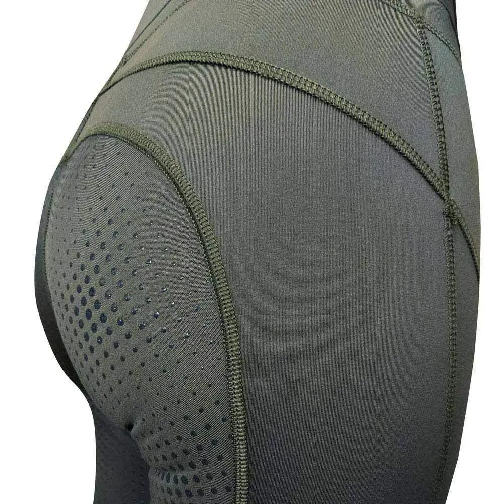 Damskie legginsy jeździeckie z pełną przyczepnością Zaldi 3001-864 3/4