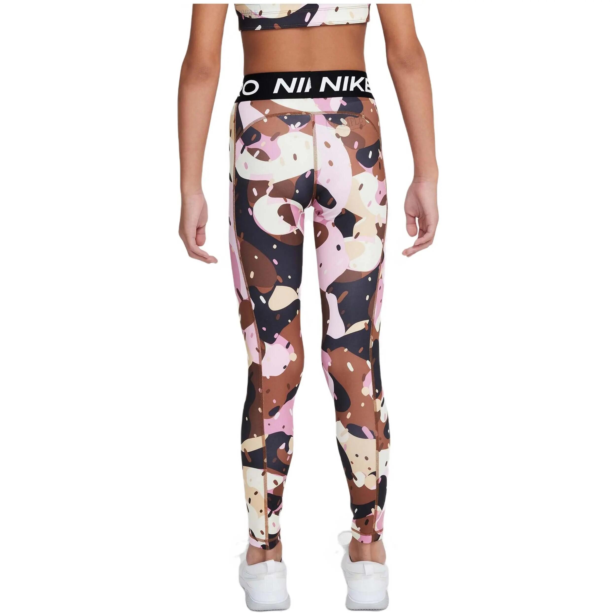 Leggings Nike modelo DQ9119-010 para garotas 2/3