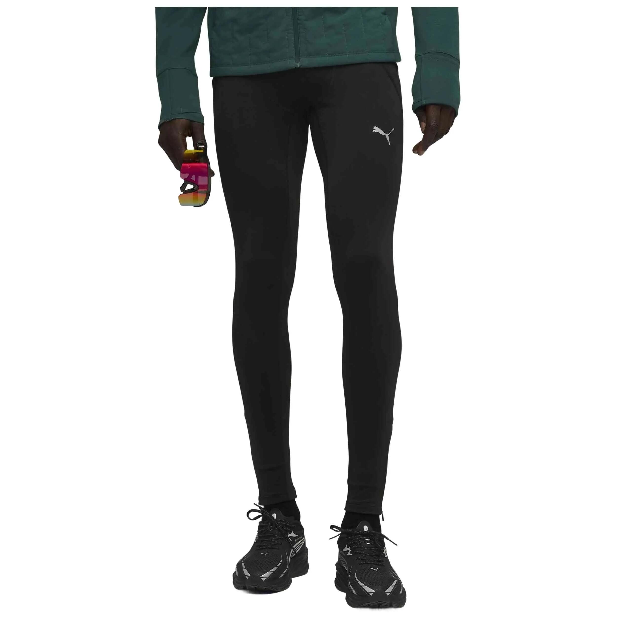 Leggings Puma Modell Malla larga Puma Run Microfleece negro puro für frauen 2/5