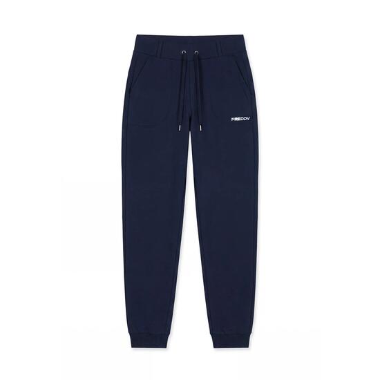 Pantalon de jogging pour femmes avec poches cousues et bandes aux chevilles