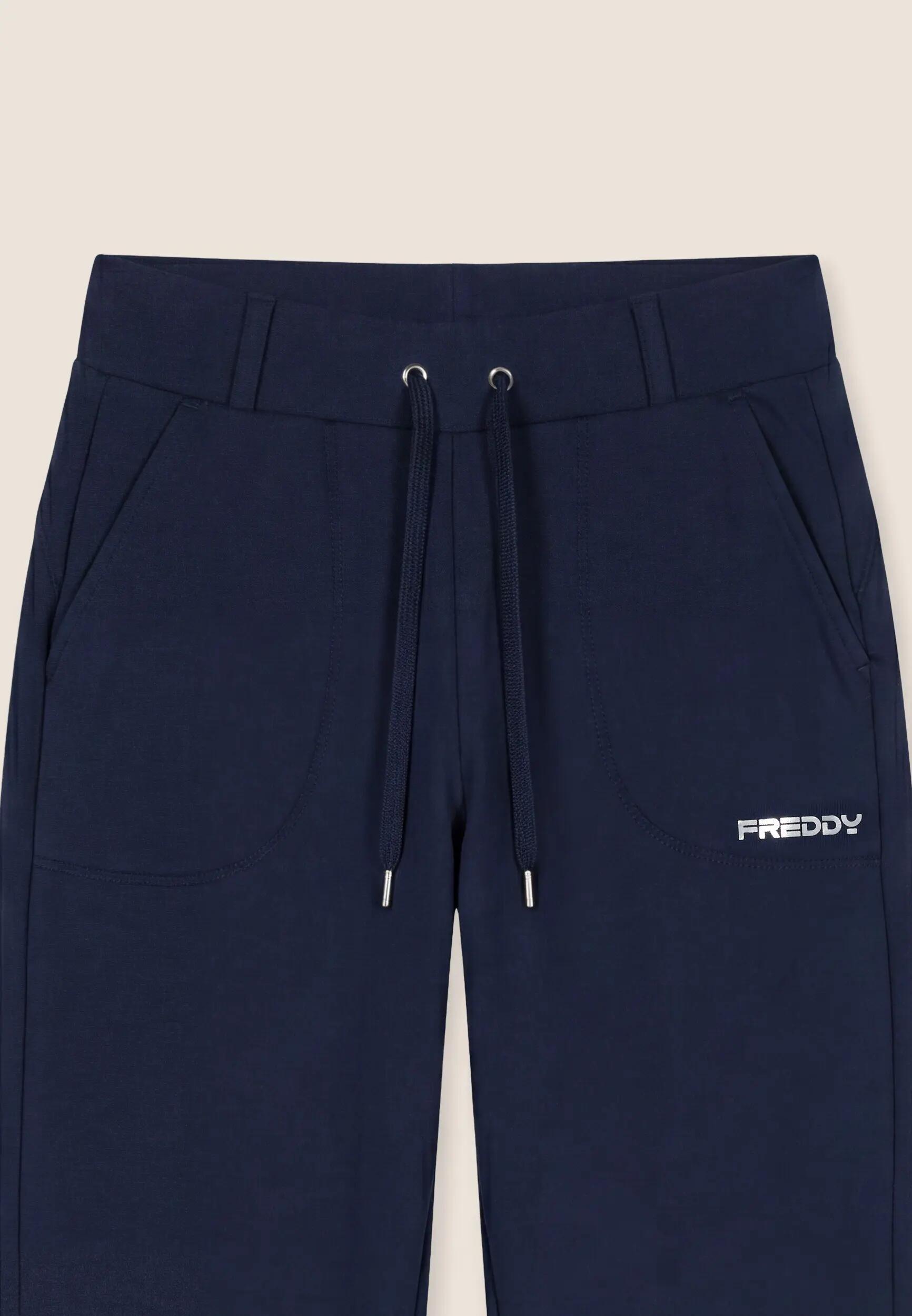 Pantalon de jogging pour femmes avec poches cousues et bandes aux chevilles 3/3