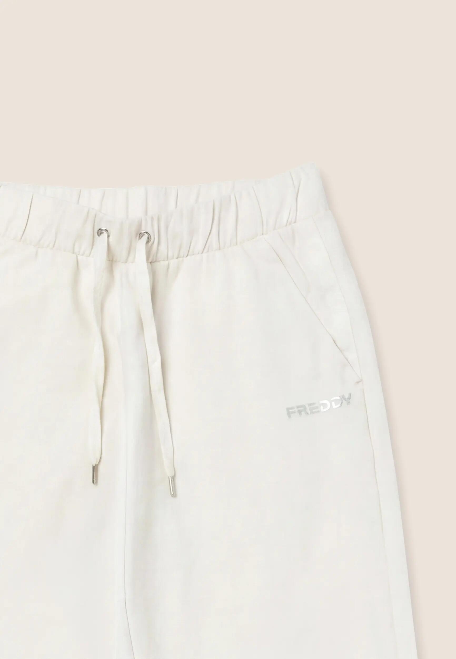 Pantaloni regular "Soft-Touch" con fianchi logati 3/3