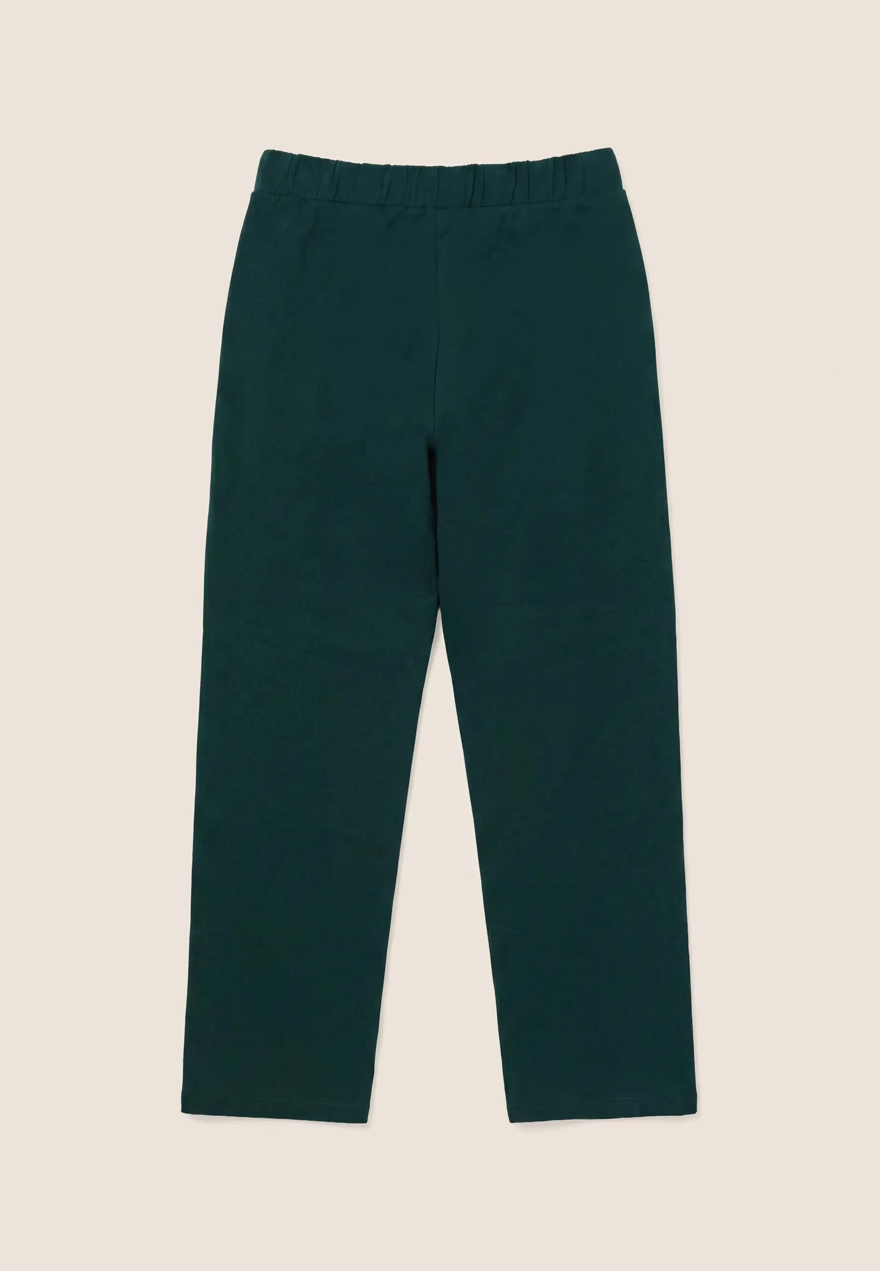 Pantaloni regular "Soft-Touch" con fianchi logati 2/3