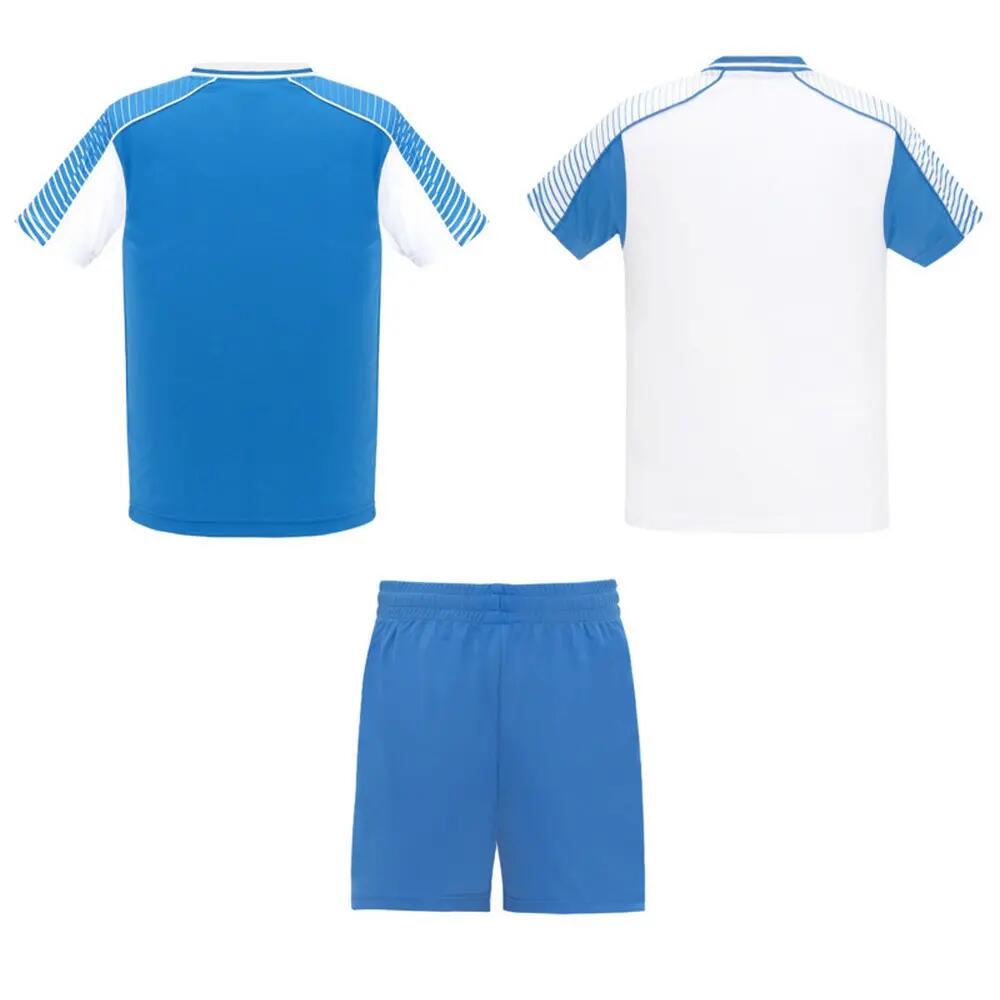 Kinderen/Kinderen Juve Sportset (Wit/royaal blauw) 2/4