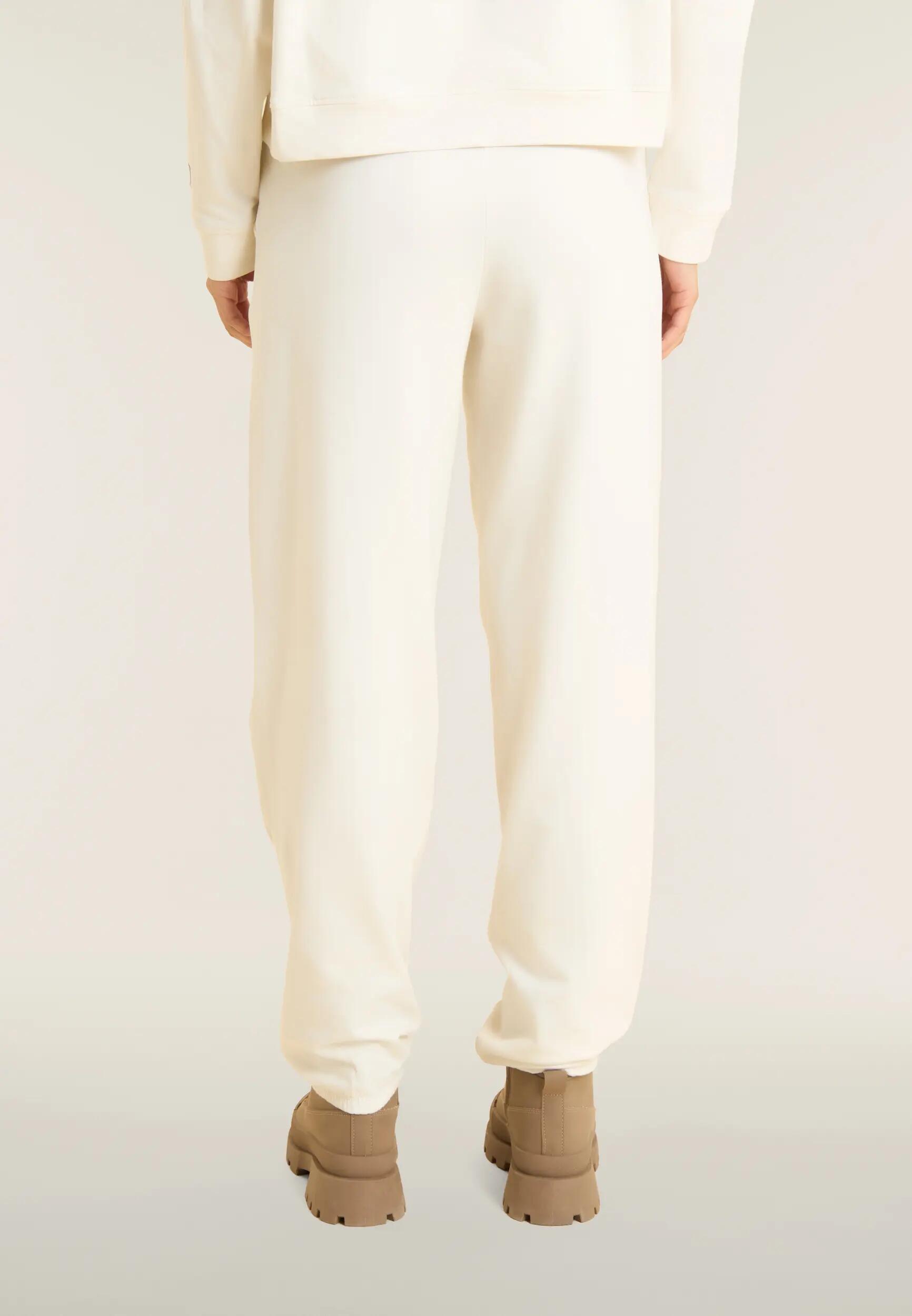 Pantaloni sportivi comfort in felpa con fondo elastico 3/4