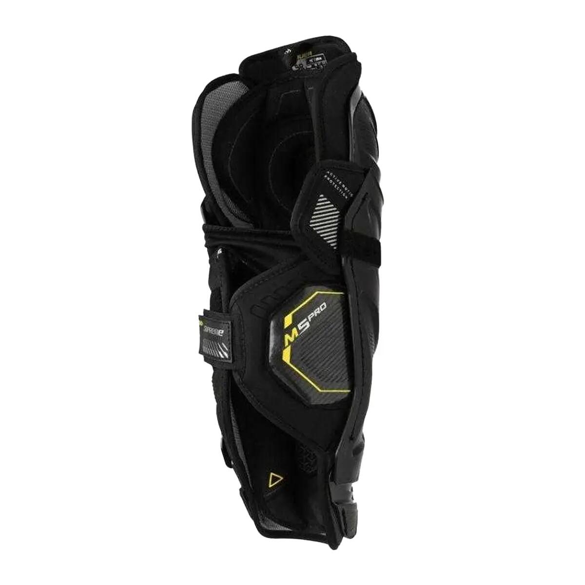 Caneleiras Supreme M5 Pro Hockey para homem (Preto) 2/3
