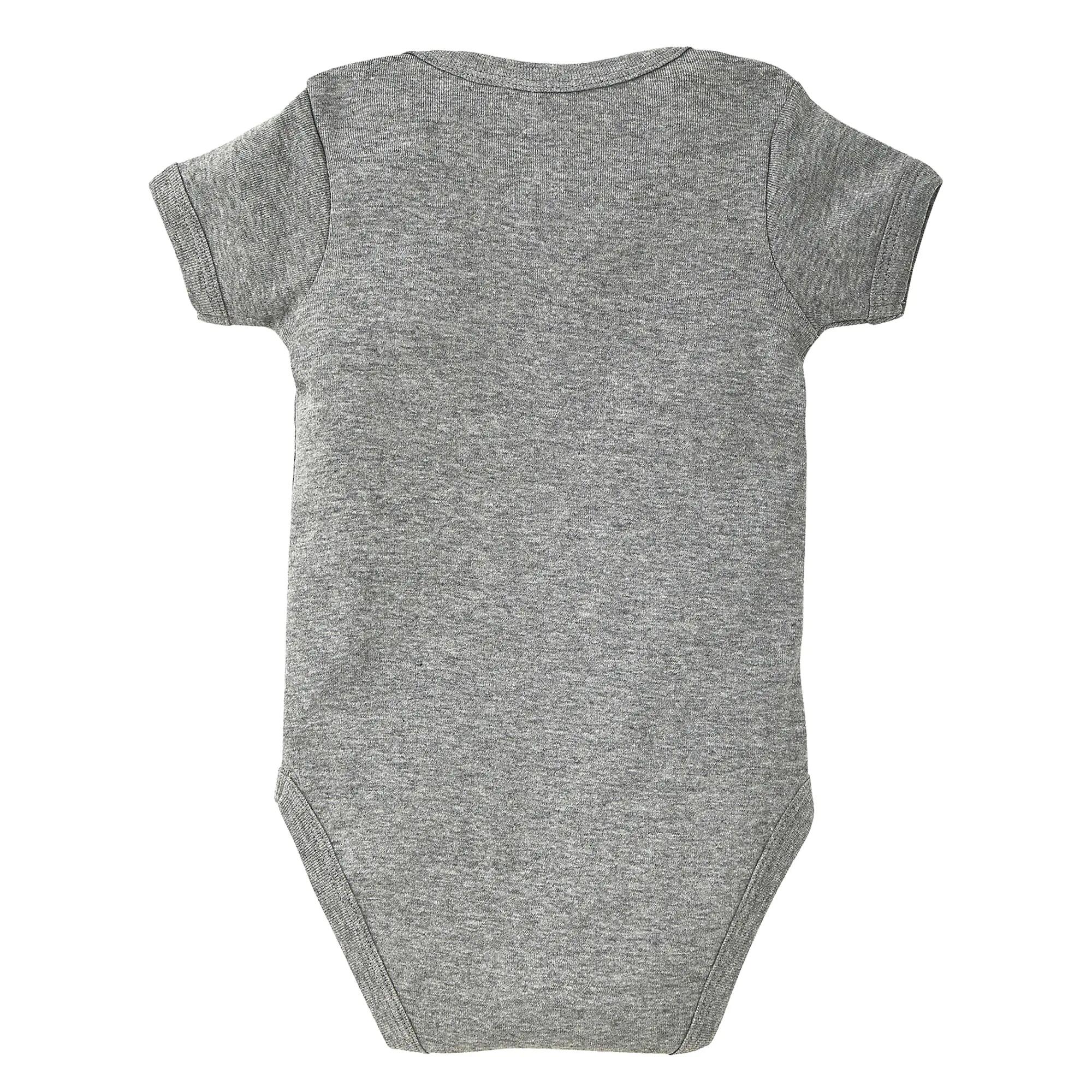 Baby Bambino Melange Bodysuit (Melange Cinza) 2/3
