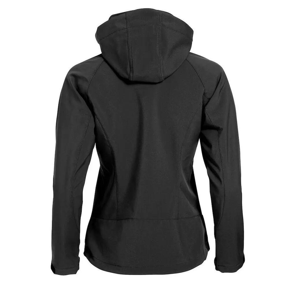 Dames Milford Soft Shell Jas (Zwart) 2/4