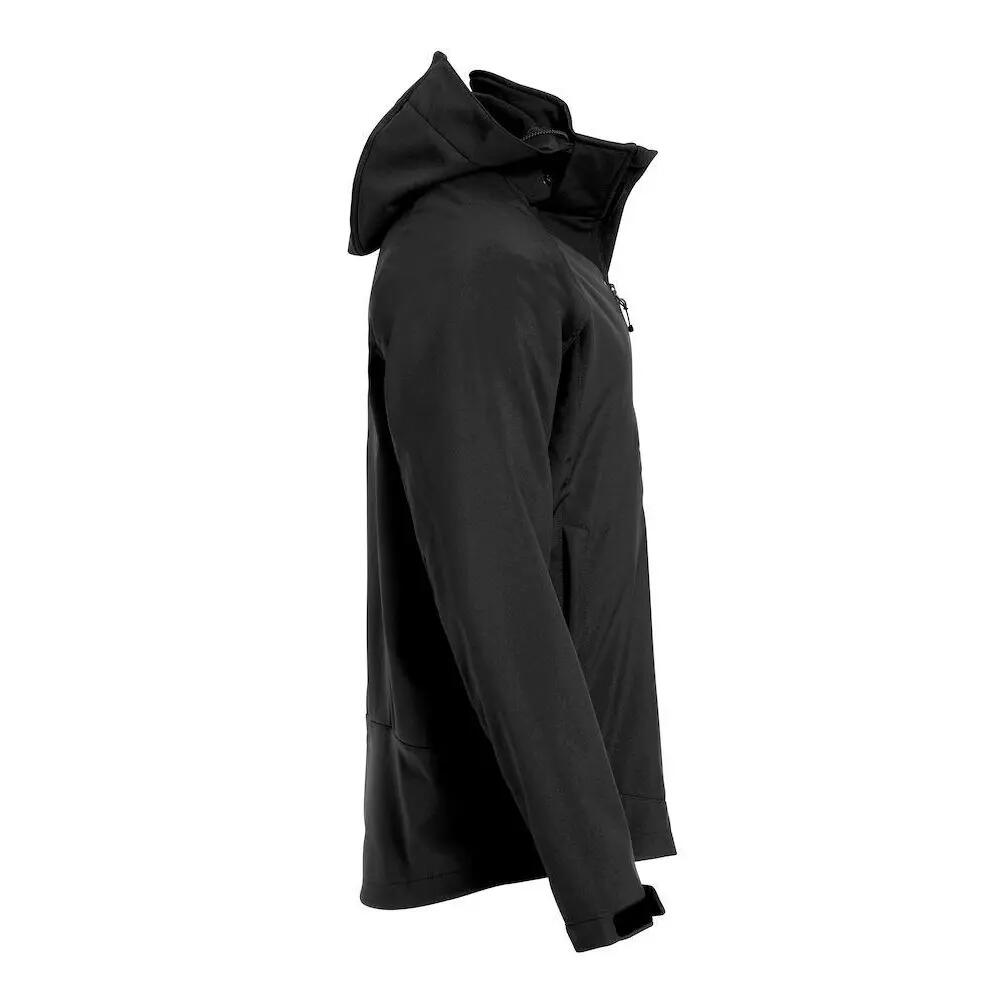 Heren Milford Soft Shell Jas (Zwart) 3/4