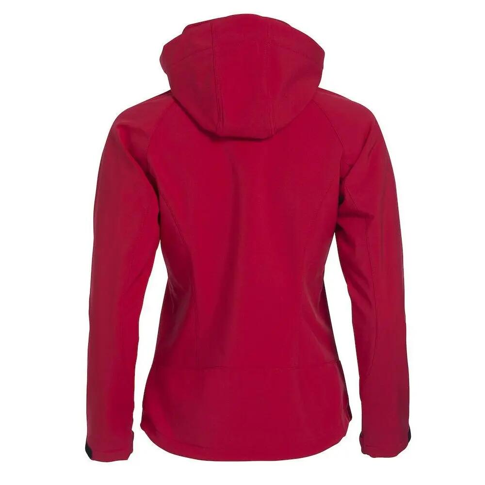 Dames Milford Soft Shell Jas (Rood) 2/4