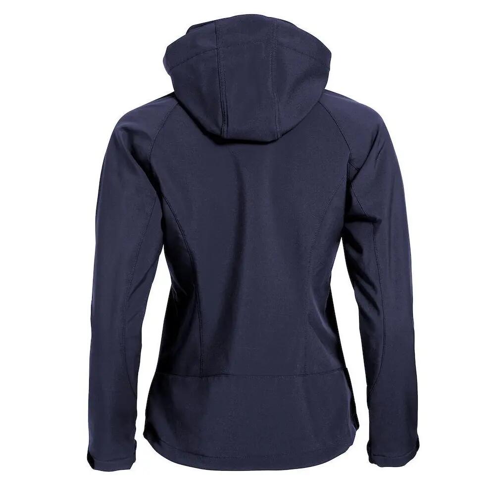 Dames Milford Soft Shell Jas (Marine) 2/4
