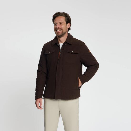 Stan Homme - Shacket - Veste doublée - Marron foncé