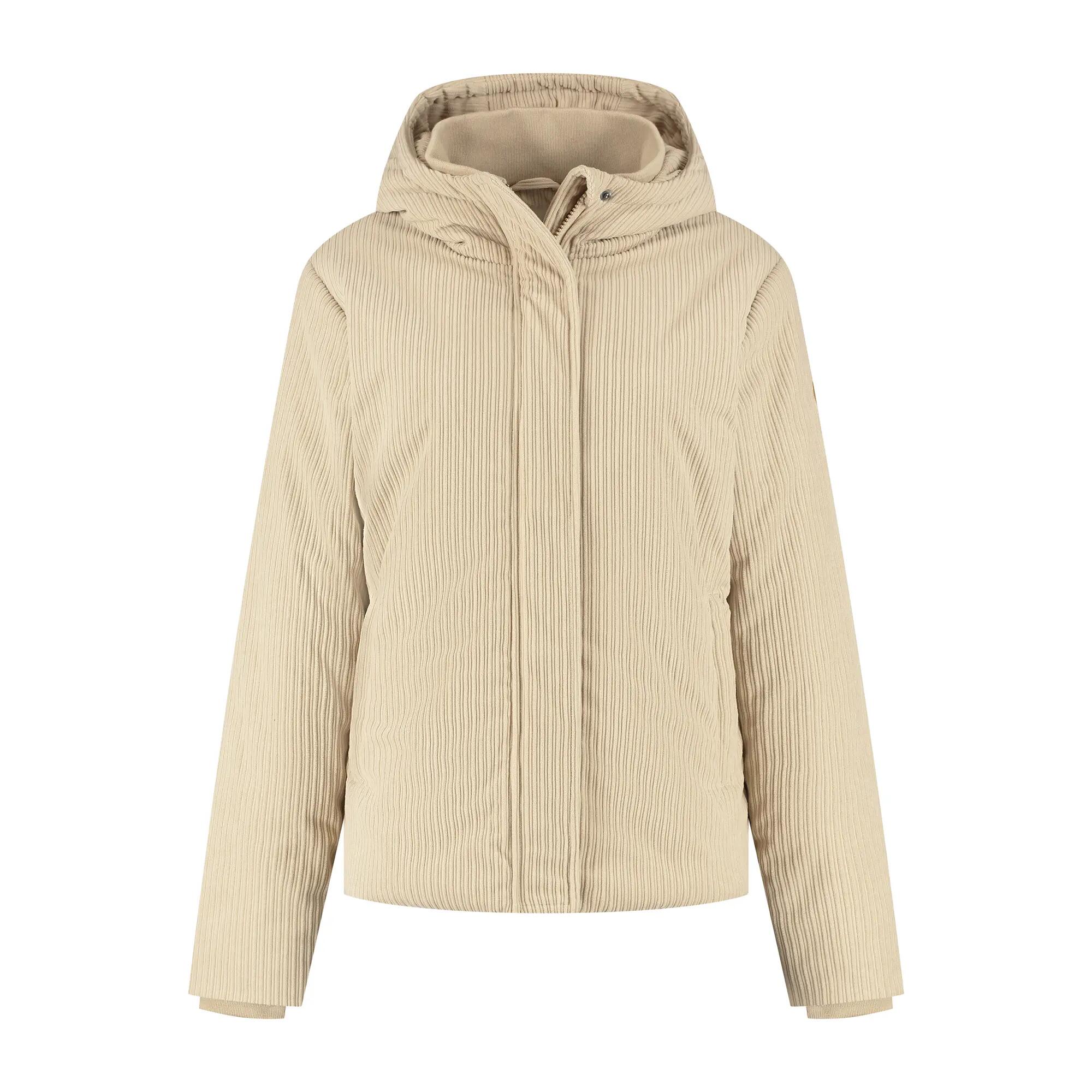 Steffy Dames - Winterjas - Corduroy - Sand 4/5