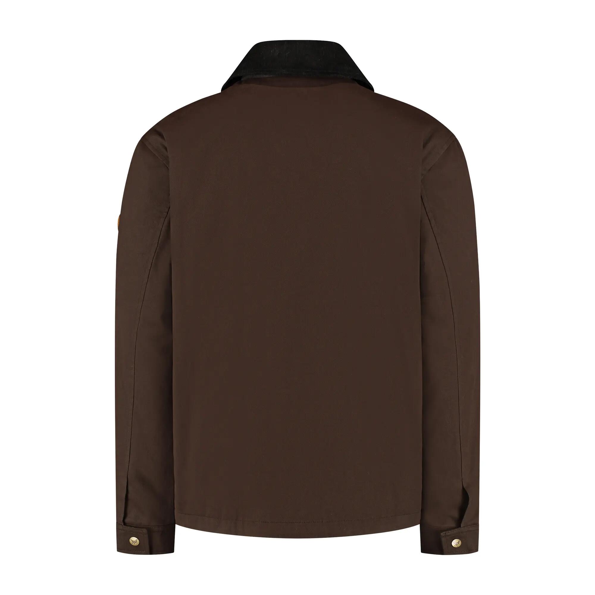 Wesley Homme - Veste de ferme - Marron foncé 5/5