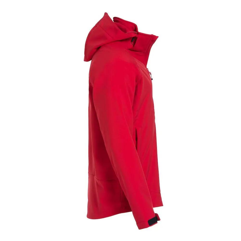 Chaqueta Softshell Milford para Hombre Rojo 3/4