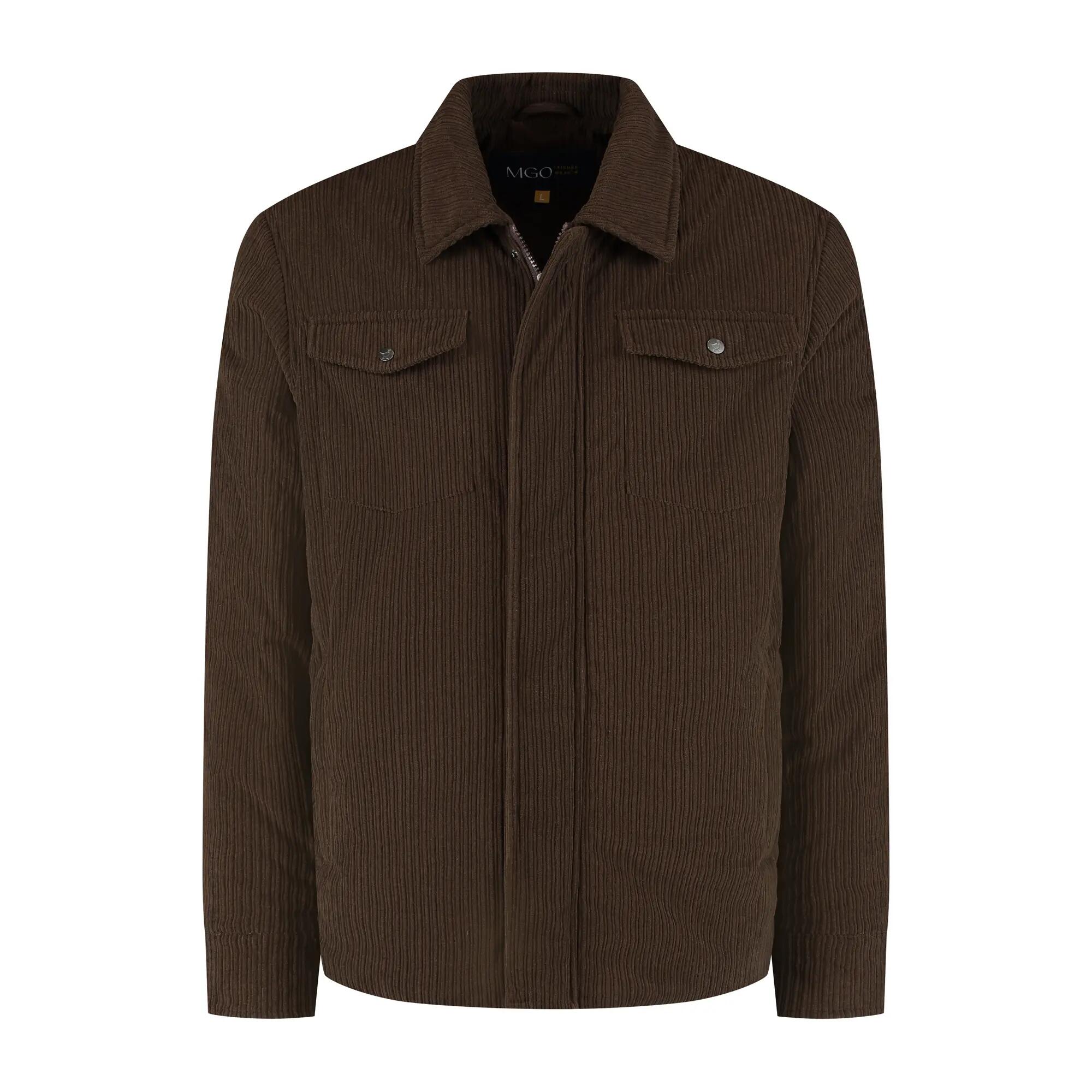 Stan Homme - Shacket - Veste doublée - Marron foncé 4/6
