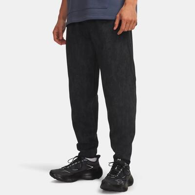 Ua unstoppable fleece joggingbroek voor heren zwart