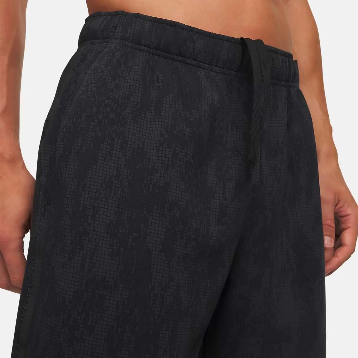 Ua Unstoppable Fleece Joggingbroek Voor Heren Zwart 3/5